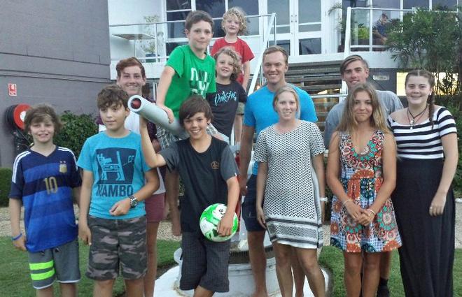 RL24 kids & Jake Lilley (blue t-shirt) - RL24 Australian Championship © Lisa Ratcliff